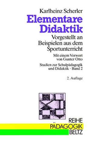 Elementare Didaktik de Karlheinz Scherler