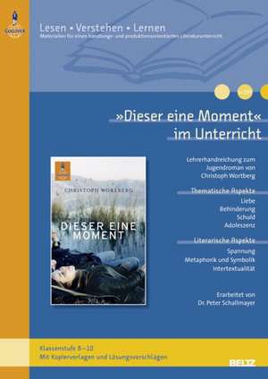 »Dieser eine Moment« im Unterricht de Peter Schallmayer