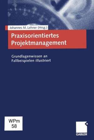 Praxisorientiertes Projektmanagement: Grundlagenwissen an Fallbeispielen illustriert de Johannes M. Lehner