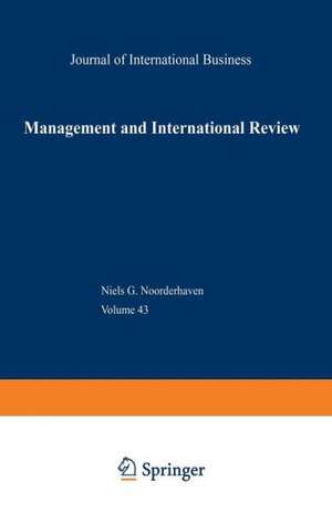 Management and International Review: Can Multinationals Bridge the Gap Between Global and Local? de Niels G. Noorderhaven