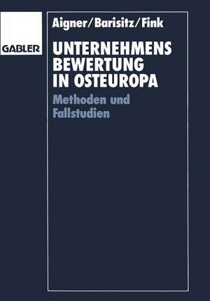 Unternehmensbewertung in Osteuropa: Methoden und Fallstudien de Helmut Aigner