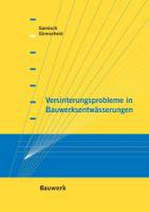 Versinterungsprobleme in Bauwerksentwässerungen de Tobias Gamisch