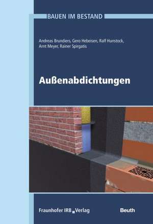 Bauen im Bestand - Außenabdichtungen de Andreas Brundiers