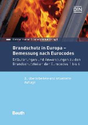 Brandschutz in Europa - Bemessung nach Eurocodes de Dietmar Hosser