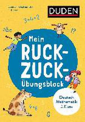 Mein Ruckzuck-Übungsblock Deutsch/Mathe 2. Klasse de Claudia Fahlbusch