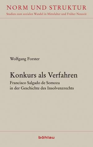 Konkurs als Verfahren de Wolfgang Forster