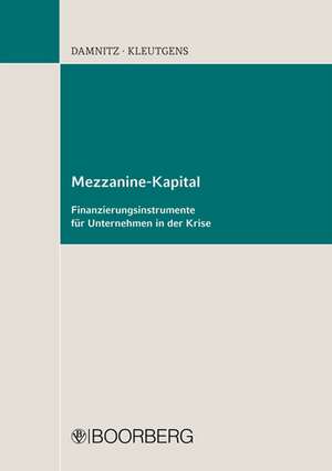 Mezzanine Kapital zur Finanzierung von Unternehmen de Michael Damnitz