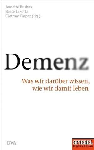 Demenz de Annette Bruhns