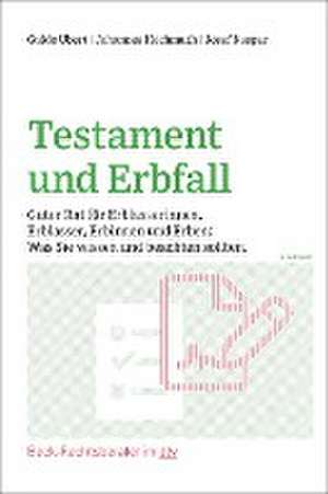 Testament und Erbfall de Guido Ubert