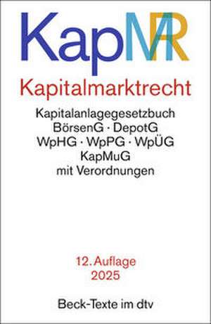 Kapitalmarktrecht. KapMR