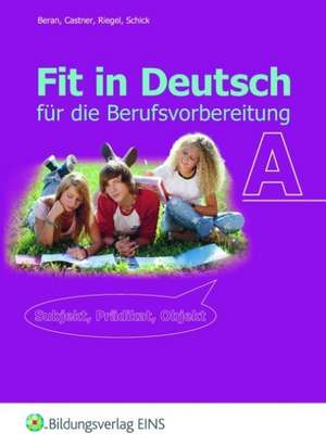 Fit in Deutsch A. Lehr- / Fachbuch