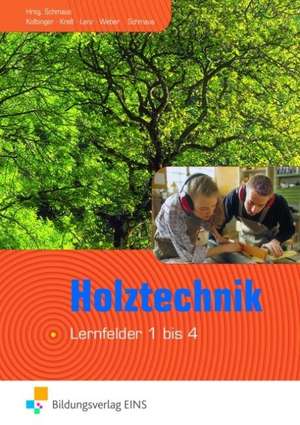 Holztechnik - Lernfeld 1 bis 4. Lehr- und Fachbuch de Anton Kolbinger