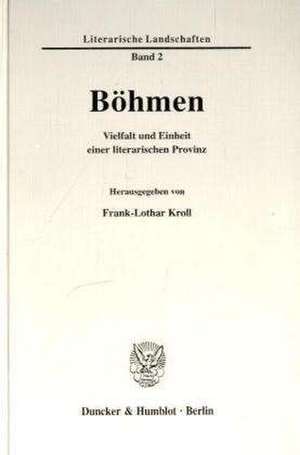 Böhmen de Frank L Kroll