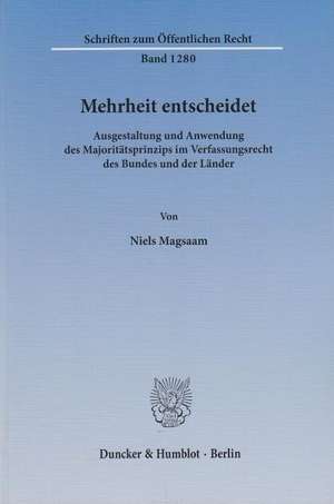 Mehrheit entscheidet de Niels Magsaam