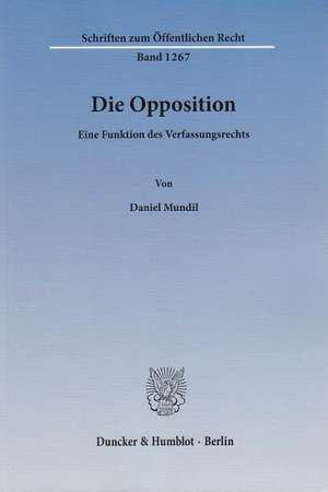 Die Opposition de Daniel Mundil