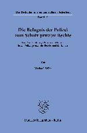 Die Befugnis der Polizei zum Schutz privater Rechte. de Michael Skiba