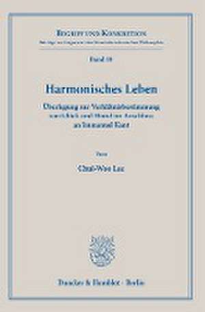 Harmonisches Leben. de Chulwoo Lee