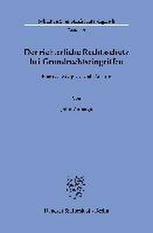 Der richterliche Rechtsschutz bei Grundrechtseingriffen. de John Zuluaga