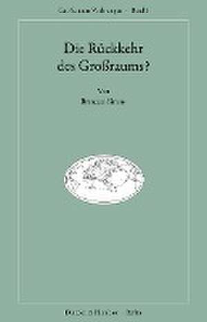 Die Rückkehr des Großraums? de Brendan Simms