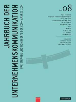 Jahrbuch der Unternehmenskommunikation 2014 de Herbert Henzler