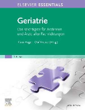 ELSEVIER ESSENTIALS Geriatrie de Klaus Hager