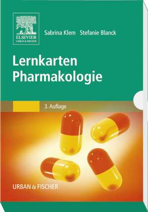 Lernkarten Pharmakologie de Sabrina Klem