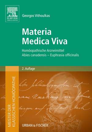 Meister der klassischen Homöopathie. Materia Medica Viva de Georgos Vithoulkas