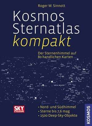 Kosmos Sternatlas kompakt de Roger W. Sinnott