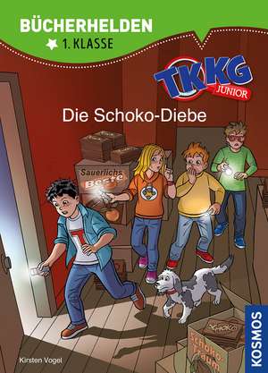 TKKG Junior, Bücherhelden 1. Klasse, Die Schoko-Diebe de Kirsten Vogel