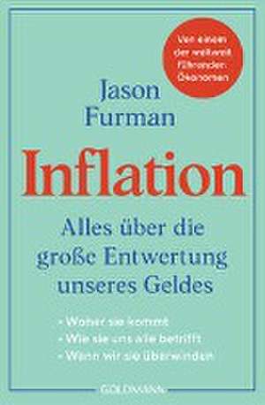 Inflation - Die große Entwertung unseres Geldes de Jason Furman