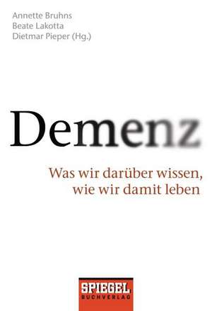 Demenz de Annette Bruhns