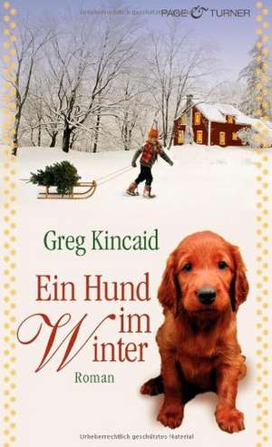 Ein Hund im Winter de Greg Kincaid