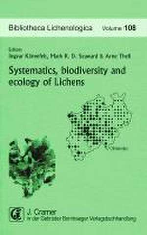 Systematics, biodiversity and ecology of lichens de Ingvar Kärnefelt