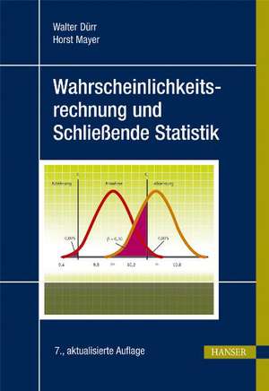 Wahrscheinlichkeitsrechnung und Schließende Statistik de Walter Dürr