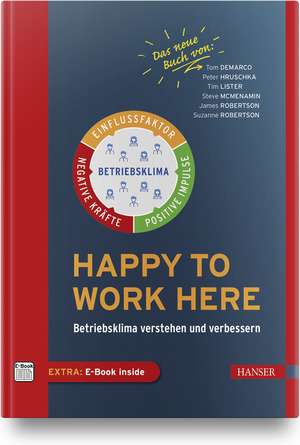 Happy to work here de Tom DeMarco