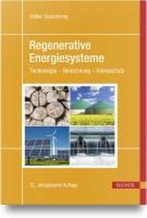 Regenerative Energiesysteme de Volker Quaschning