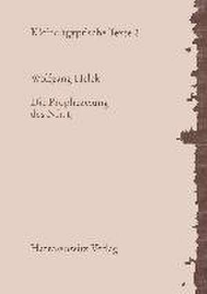 Die Prophezeiung Des Nfr.Tj: Textzusammenstellung de Wolfgang Helck