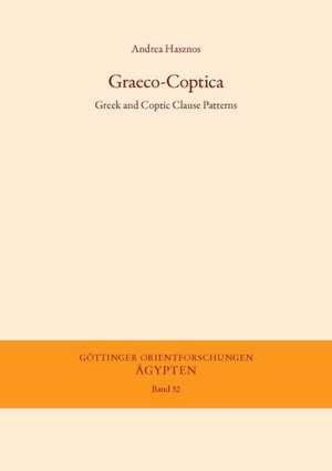 Graeco-Coptica de Andrea Hasznos