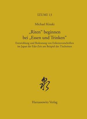 "Riten" beginnen bei "Essen und Trinken" de Michael Kinski