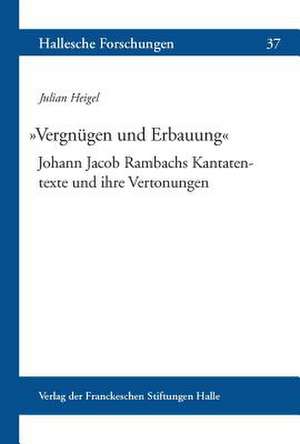 Vergnugen Und Erbauung