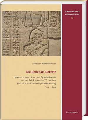 Die Philensis-Dekrete de Daniel von Recklinghausen