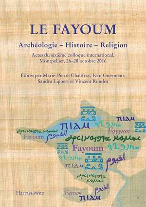 Le Fayoum. Archéologie - Histoire - Religion de Marie-Pierre Chaufray