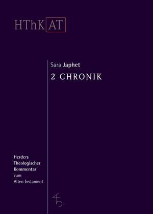 2 Chronik de Sara Japhet