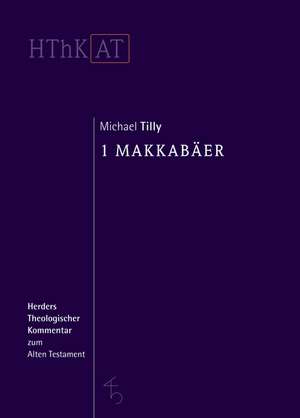 1 Makkabäer de Michael Tilly