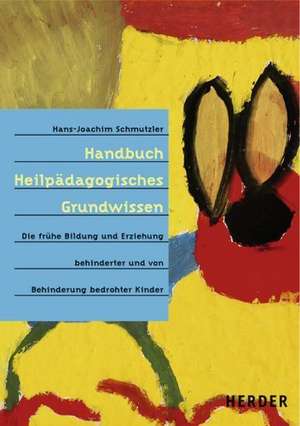 Handbuch Heilpädagogisches Grundwissen de Hans-Joachim Schmutzler