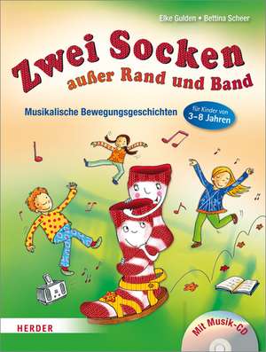 Zwei Socken außer Rand und Band de Elke Gulden