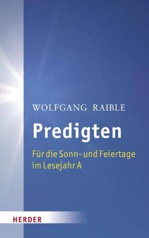 Predigten de Wolfgang Raible