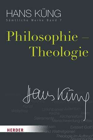 Philosophie - Theologie de Hans Küng