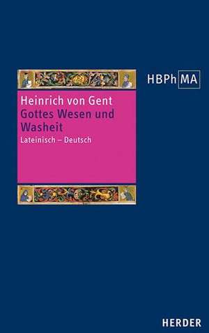 Gottes Wesen und Washeit de Heinrich von Gent