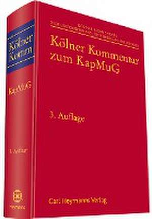 Kölner Kommentar zum KapMuG de Burkhard Hess